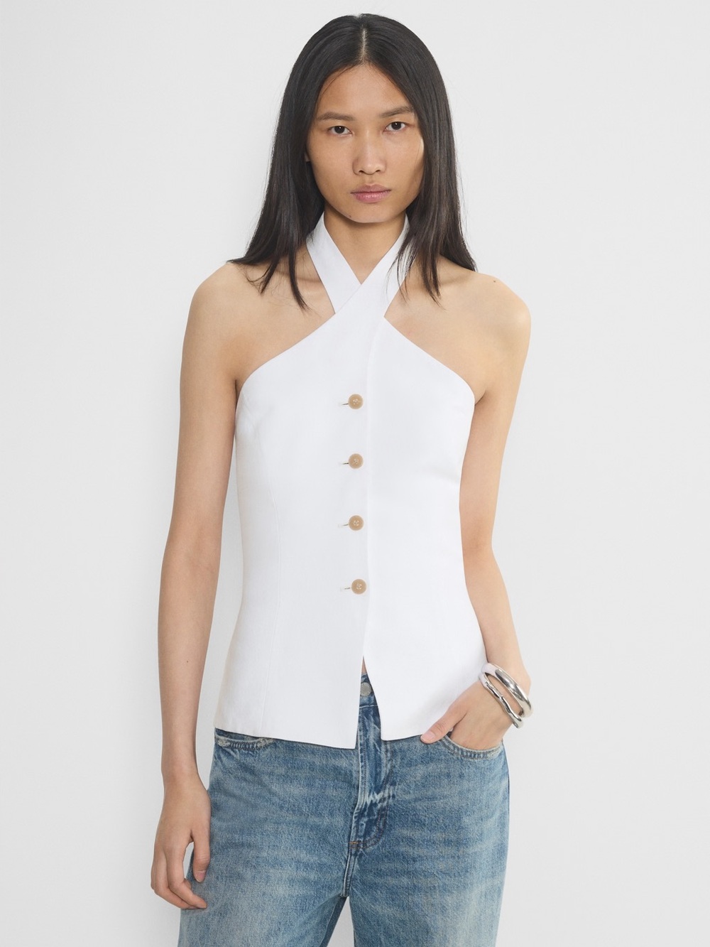 Aritzia Wilfred CruiseLinen™ Lisbon Vest
